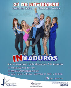 Obra de teatro "Los Inmaduros" @ Teatro Reina Victoria